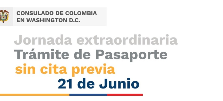 El 21 de junio se realizará la jornada extraordinaria de Pasaportes 