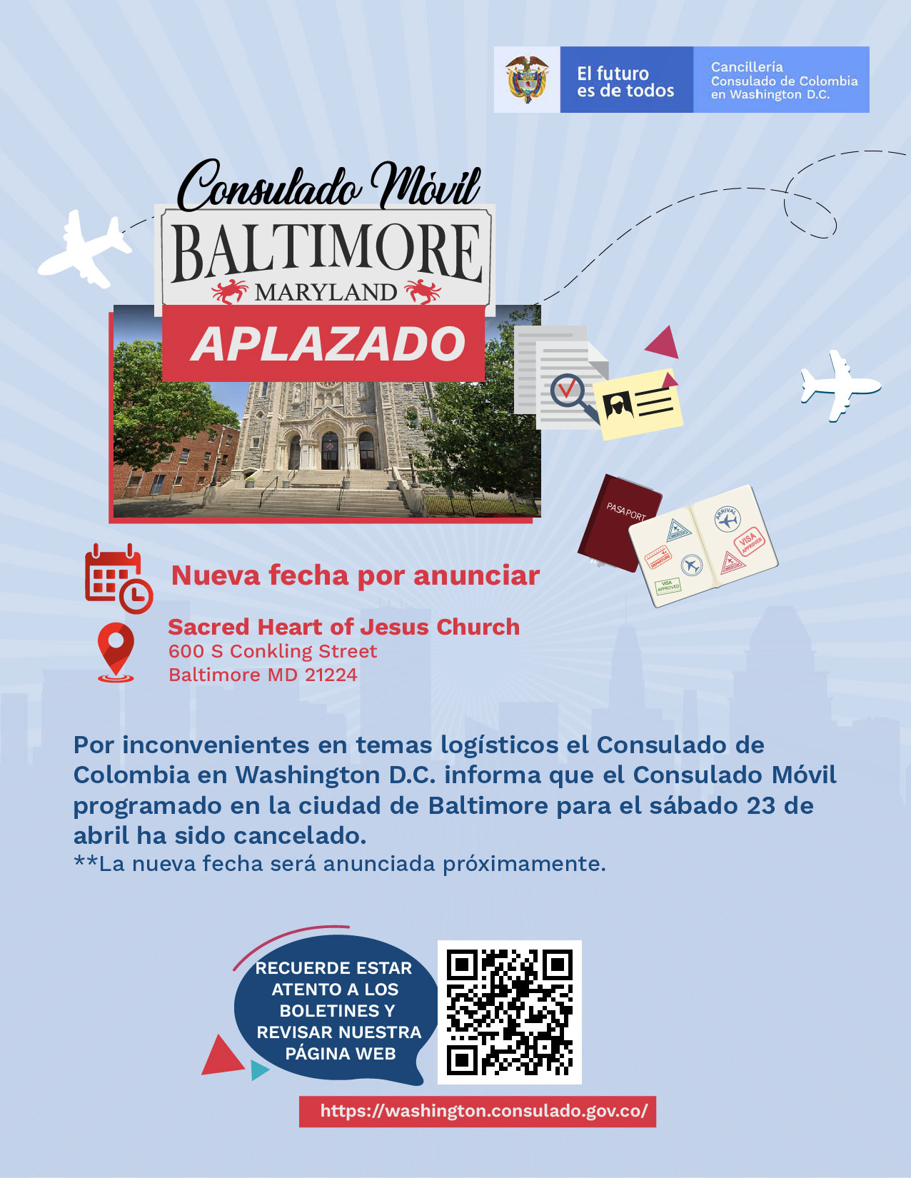 Consulado Móvil en baltimore