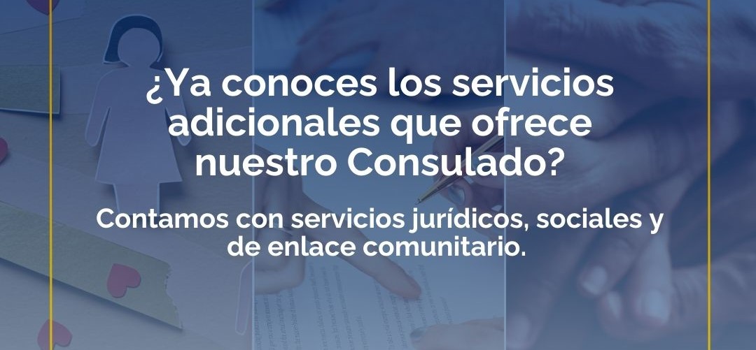 Servicios adicionales en el Consulado en Washington