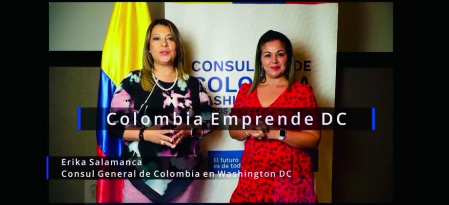 El Consulado de Colombia en Washington invita a la Feria Colombia Emprende DC, el 28 de agosto de 2021