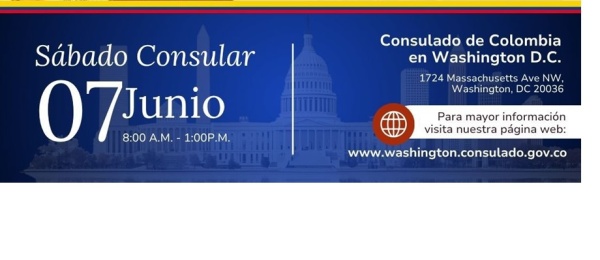 ¡Atención, comunidad colombiana! Jornada de Sábado Consular este 7 de junio de 2025
