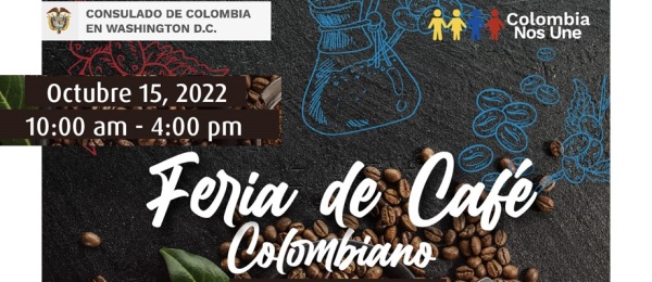 Participa de la Feria de Café programada para el próximo sábado 15 de octubre